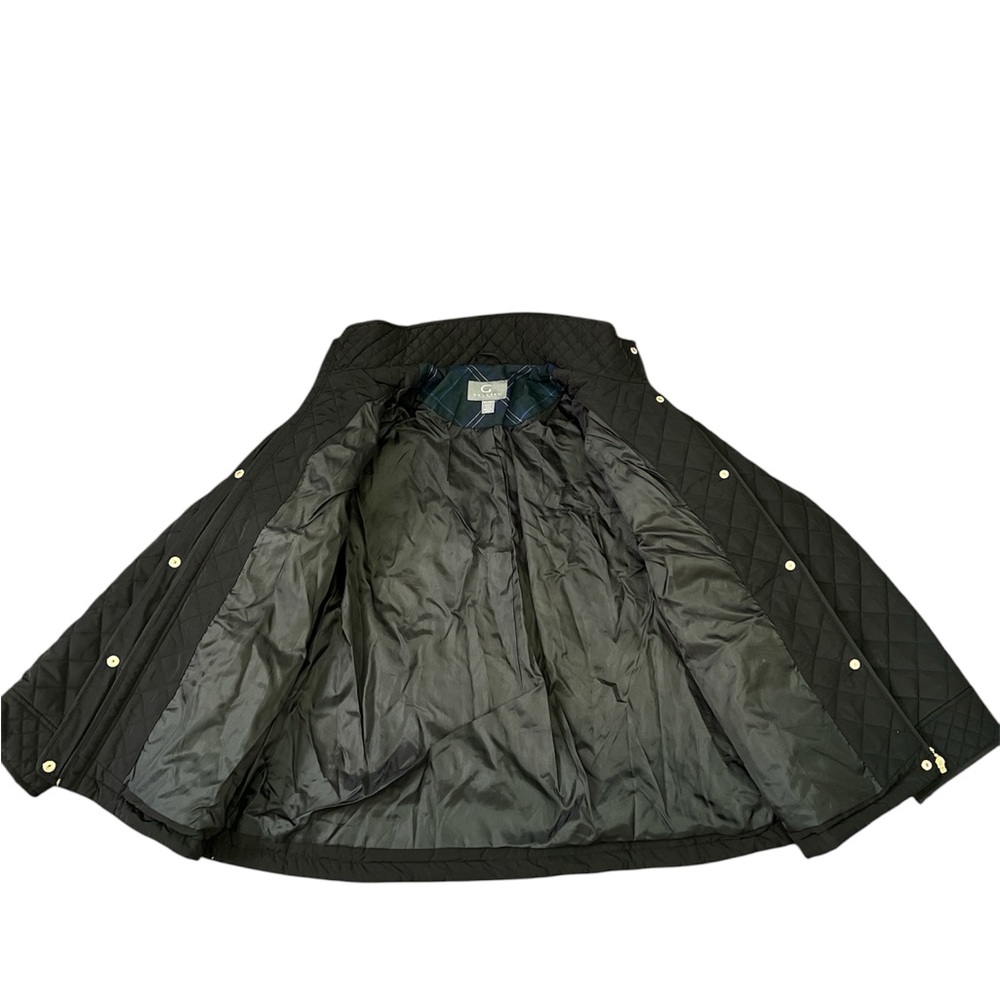 Gallery Women’s Black Quilted Jacket Size XL NWT (97) - Picture 3 of 4